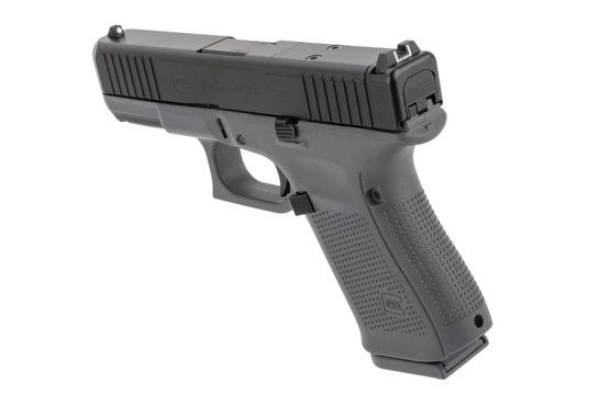 Glock 19 Gen5 MOS 9mm Pistol has front slide serrations